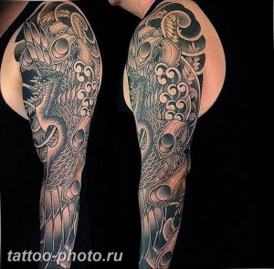 фото идеи тату феникс 18.12.2018 №088 - photo ideas tattoo phoenix - tattoo-photo.ru