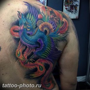 фото идеи тату феникс 18.12.2018 №105 - photo ideas tattoo phoenix - tattoo-photo.ru