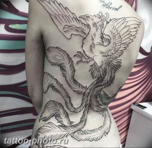 фото идеи тату феникс 18.12.2018 №107 - photo ideas tattoo phoenix - tattoo-photo.ru