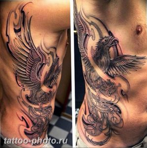 фото идеи тату феникс 18.12.2018 №111 - photo ideas tattoo phoenix - tattoo-photo.ru