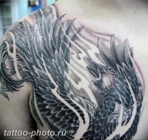 фото идеи тату феникс 18.12.2018 №112 - photo ideas tattoo phoenix - tattoo-photo.ru