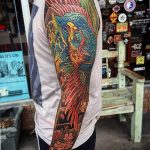 фото идеи тату феникс 18.12.2018 №113 - photo ideas tattoo phoenix - tattoo-photo.ru