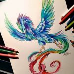 фото идеи тату феникс 18.12.2018 №116 - photo ideas tattoo phoenix - tattoo-photo.ru