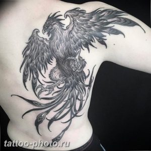 фото идеи тату феникс 18.12.2018 №135 - photo ideas tattoo phoenix - tattoo-photo.ru