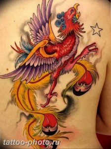 фото идеи тату феникс 18.12.2018 №137 - photo ideas tattoo phoenix - tattoo-photo.ru