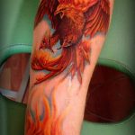 фото идеи тату феникс 18.12.2018 №150 - photo ideas tattoo phoenix - tattoo-photo.ru