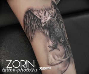 фото идеи тату феникс 18.12.2018 №155 - photo ideas tattoo phoenix - tattoo-photo.ru