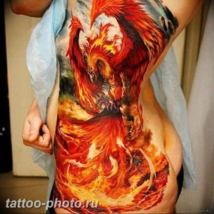 фото идеи тату феникс 18.12.2018 №173 - photo ideas tattoo phoenix - tattoo-photo.ru