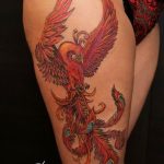 фото идеи тату феникс 18.12.2018 №208 - photo ideas tattoo phoenix - tattoo-photo.ru