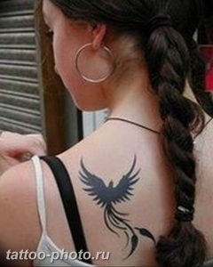 фото идеи тату феникс 18.12.2018 №220 - photo ideas tattoo phoenix - tattoo-photo.ru