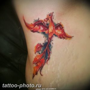 фото идеи тату феникс 18.12.2018 №228 - photo ideas tattoo phoenix - tattoo-photo.ru