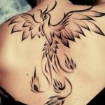 фото идеи тату феникс 18.12.2018 №230 - photo ideas tattoo phoenix - tattoo-photo.ru