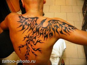фото идеи тату феникс 18.12.2018 №241 - photo ideas tattoo phoenix - tattoo-photo.ru