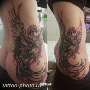фото идеи тату феникс 18.12.2018 №246 - photo ideas tattoo phoenix - tattoo-photo.ru