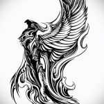 фото идеи тату феникс 18.12.2018 №250 - photo ideas tattoo phoenix - tattoo-photo.ru