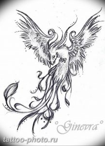 фото идеи тату феникс 18.12.2018 №271 - photo ideas tattoo phoenix - tattoo-photo.ru