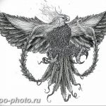 фото идеи тату феникс 18.12.2018 №288 - photo ideas tattoo phoenix - tattoo-photo.ru