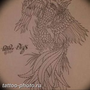 фото идеи тату феникс 18.12.2018 №303 - photo ideas tattoo phoenix - tattoo-photo.ru