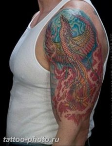 фото идеи тату феникс 18.12.2018 №323 - photo ideas tattoo phoenix - tattoo-photo.ru