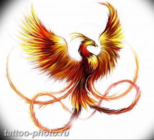 фото идеи тату феникс 18.12.2018 №341 - photo ideas tattoo phoenix - tattoo-photo.ru