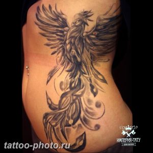 фото идеи тату феникс 18.12.2018 №352 - photo ideas tattoo phoenix - tattoo-photo.ru