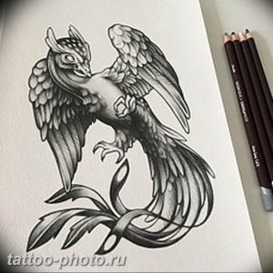 фото идеи тату феникс 18.12.2018 №367 - photo ideas tattoo phoenix - tattoo-photo.ru