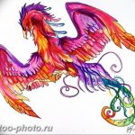 фото идеи тату феникс 18.12.2018 №371 - photo ideas tattoo phoenix - tattoo-photo.ru