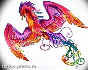 фото идеи тату феникс 18.12.2018 №371 - photo ideas tattoo phoenix - tattoo-photo.ru