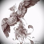 фото идеи тату феникс 18.12.2018 №384 - photo ideas tattoo phoenix - tattoo-photo.ru