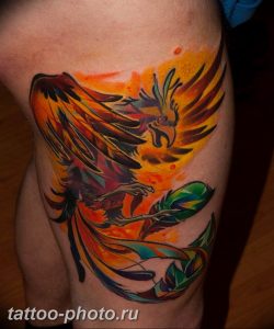 фото идеи тату феникс 18.12.2018 №386 - photo ideas tattoo phoenix - tattoo-photo.ru