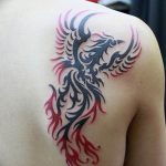 фото идеи тату феникс 18.12.2018 №403 - photo ideas tattoo phoenix - tattoo-photo.ru