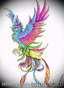 фото идеи тату феникс 18.12.2018 №416 - photo ideas tattoo phoenix - tattoo-photo.ru