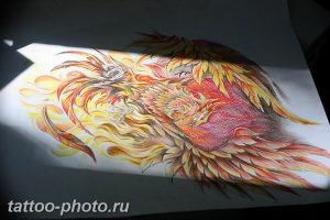фото идеи тату феникс 18.12.2018 №423 - photo ideas tattoo phoenix - tattoo-photo.ru