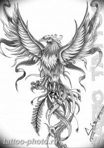 фото идеи тату феникс 18.12.2018 №424 - photo ideas tattoo phoenix - tattoo-photo.ru