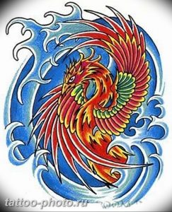 фото идеи тату феникс 18.12.2018 №427 - photo ideas tattoo phoenix - tattoo-photo.ru