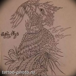 фото идеи тату феникс 18.12.2018 №429 - photo ideas tattoo phoenix - tattoo-photo.ru