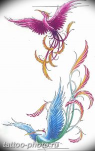 фото идеи тату феникс 18.12.2018 №431 - photo ideas tattoo phoenix - tattoo-photo.ru