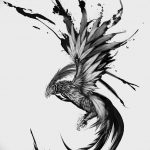 фото идеи тату феникс 18.12.2018 №448 - photo ideas tattoo phoenix - tattoo-photo.ru