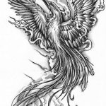 фото идеи тату феникс 18.12.2018 №452 - photo ideas tattoo phoenix - tattoo-photo.ru
