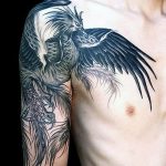 фото идеи тату феникс 18.12.2018 №472 - photo ideas tattoo phoenix - tattoo-photo.ru