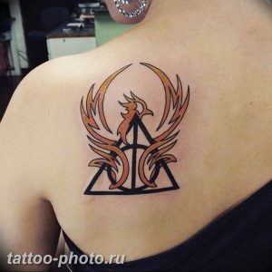 фото идеи тату феникс 18.12.2018 №479 - photo ideas tattoo phoenix - tattoo-photo.ru