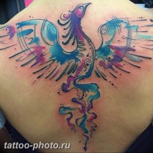 фото идеи тату феникс 18.12.2018 №486 - photo ideas tattoo phoenix - tattoo-photo.ru