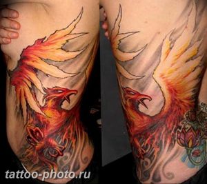 фото идеи тату феникс 18.12.2018 №496 - photo ideas tattoo phoenix - tattoo-photo.ru