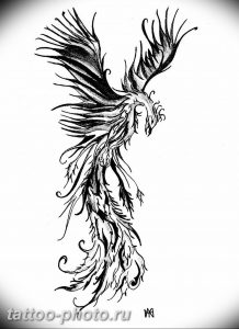 фото идеи тату феникс 18.12.2018 №502 - photo ideas tattoo phoenix - tattoo-photo.ru