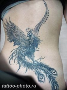 фото идеи тату феникс 18.12.2018 №503 - photo ideas tattoo phoenix - tattoo-photo.ru