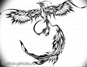 фото идеи тату феникс 18.12.2018 №516 - photo ideas tattoo phoenix - tattoo-photo.ru