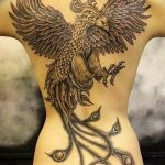 фото идеи тату феникс 18.12.2018 №534 - photo ideas tattoo phoenix - tattoo-photo.ru