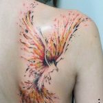 фото идеи тату феникс 18.12.2018 №545 - photo ideas tattoo phoenix - tattoo-photo.ru