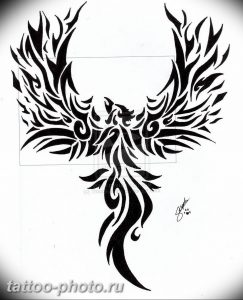 фото идеи тату феникс 18.12.2018 №560 - photo ideas tattoo phoenix - tattoo-photo.ru