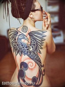 фото идеи тату феникс 18.12.2018 №561 - photo ideas tattoo phoenix - tattoo-photo.ru